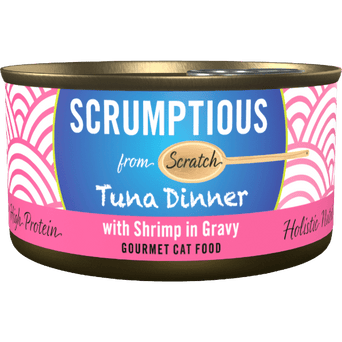 Scrumptious Scrumptious Tuna Dinner with Shrimp Canned Cat food