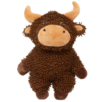 Silver Paw Silver Paw Fiberz Microfiber Farm Bull Dog Toy