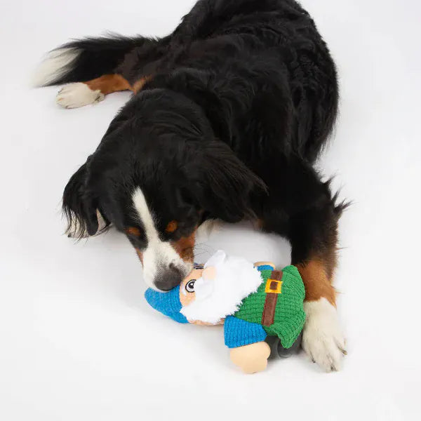 Silver Paw Silver Paw Fubeez Rubber Feet Gnome Dog Toy