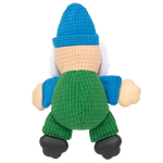 Silver Paw Silver Paw Fubeez Rubber Feet Gnome Dog Toy