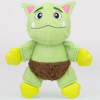 Silver Paw Silver Paw Fubeez Rubber Feet Ogre Dog Toy