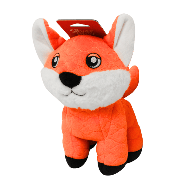 Silver Paw Silver Paw Seemz Heavy-Duty Farm Fox Dog Toy