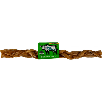 Silver Spur ASADO Braided Bully Stick