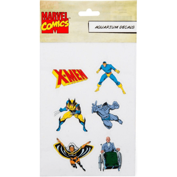 Skaffles Marvel Xmen Aquarium Decals Assorted
