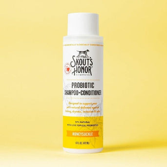 Skouts Honor Skout's Honor Probiotic Shampoo & Conditioner; Honeysuckle