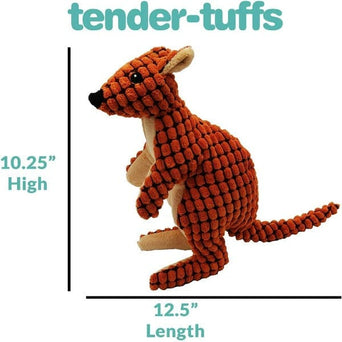 Smart Pet Love tender-tuffs Big Shots Kangaroo Plush Dog Toy