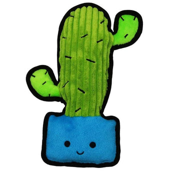 Smart Pet Love tender-tuffs Easy Grab Green Cactus Plush Dog Toy