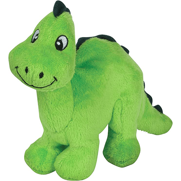 tender tuffs Little Green Dino Plush Dog Toy Petland Canada