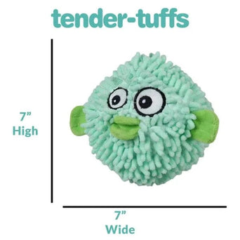 Smart Pet Love tender-tuffs Pufferfish Plush Dog Toy