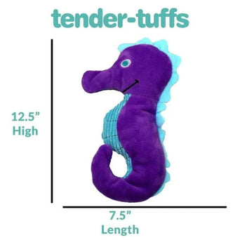Smart Pet Love tender-tuffs Seahorse Plush Dog Toy