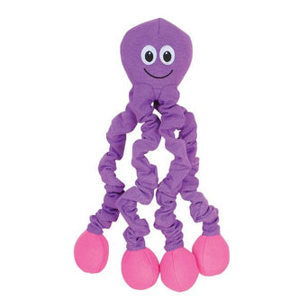 Smart Pet Love tender-tuffs Stretchy Purple Octopus Dog Toy