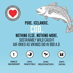 Snack 21 Icelandic+ Cod Chips Mini Fish Chips Dog Treat