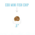 Snack 21 Icelandic+ Cod Chips Mini Fish Chips Dog Treat