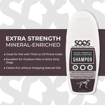 Soos Soos Pets Extra Strength Mineral Enriched Shampoo