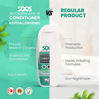 Soos Soos Pets Hypoallergenic Revitalizing Leave-In Conditioner