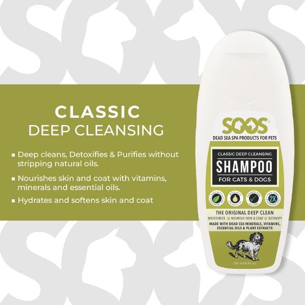 Soos Pets Natural Deep Cleansing Shampoo Petland Canada