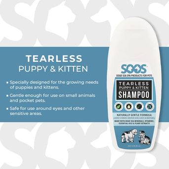 Soos Soos Pets Tearless Puppy & Kitten Shampoo