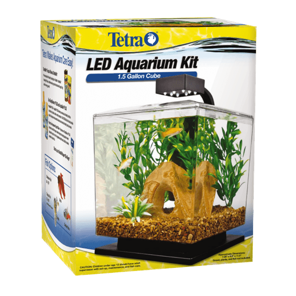 Spectrum Tetra LED Aquarium Kit - 1.5 Gallon Cube