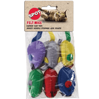 Spot Spot Felt Mice Catnip Cat Toy