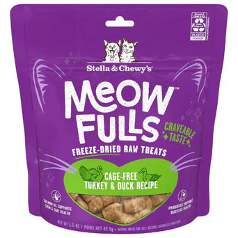 Stella & Chewy's Stella & Chewy's Meowfulls Turkey & Duck Cat Treats