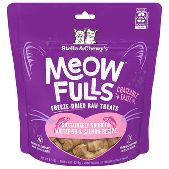Stella & Chewy's Stella & Chewy's Meowfulls Whitefish & Salmon Cat Treats*