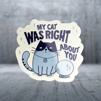 Sticker Pack Sticker Pack Cat Sayings - Right About You; Large Sticker