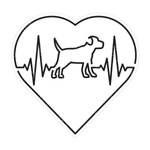 Sticker Pack Sticker Pack - Dog Heartbeat; Large Sticker