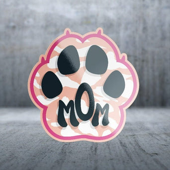 Sticker Pack Sticker Pack Dog Sayings - Pink Paw Mom; Small Sticker
