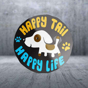 Sticker Pack Sticker Pack Happy Tail Happy Life; Large Sticker