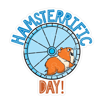 Sticker Pack Sticker Pack Pets - Hamsterrific Day; Large Sticker