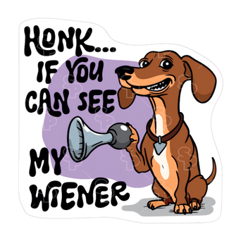 Sticker Pack Sticker Pack Sayings - Honk If You Can See; Large Sticker