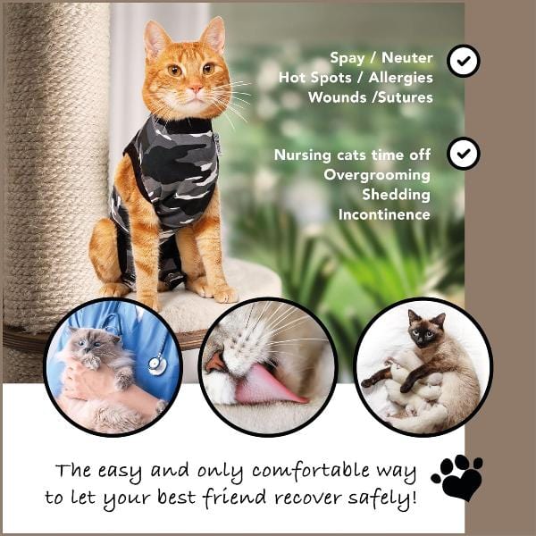 Suitical Suitical Recovery Suit for Cats