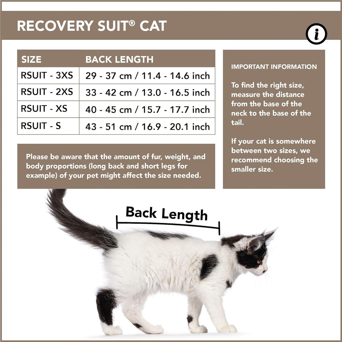 Suitical Suitical Recovery Suit for Cats