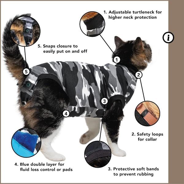 Suitical Suitical Recovery Suit for Cats