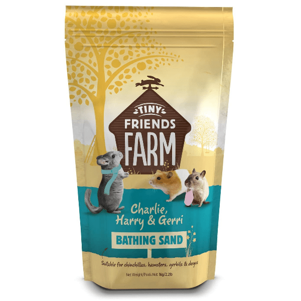 Supreme Tiny Friends Farm; Bathing Sand for Small Animals