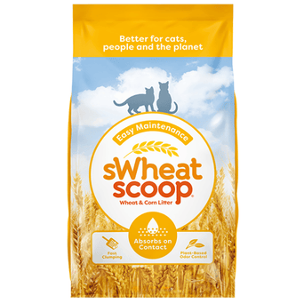 sWheat Scoop sWheat Scoop Easy Maintenance Clumping Cat Litter, 28lb