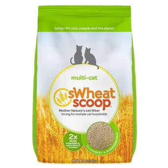 sWheat Scoop sWheat Scoop Multi-Cat Clumping Wheat Cat Litter