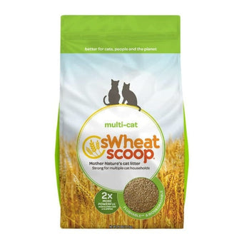 sWheat Scoop sWheat Scoop Multi-Cat Clumping Wheat Cat Litter