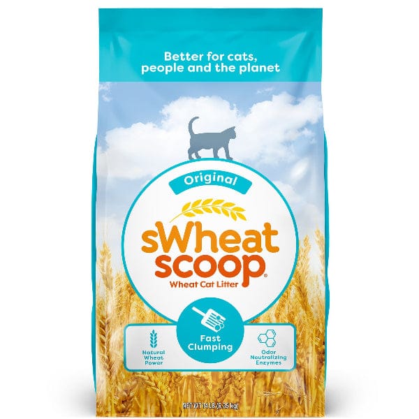 sWheat Scoop sWheat Scoop Original Fast Clumping Wheat Cat Litter