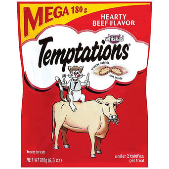 Temptations Temptations Hearty Beef Cat Treats