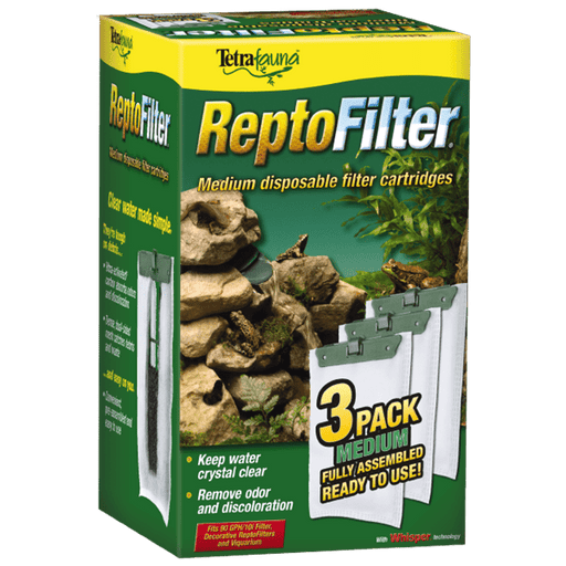 Tetra ReptoFilter Medium Disposable Filter Cartridges