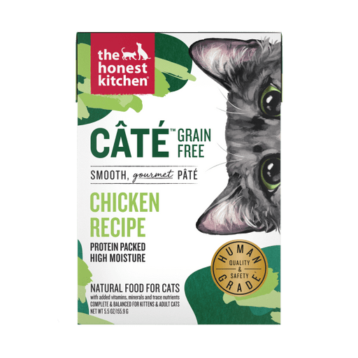 The Honest Kitchen Cate Grain Free Chicken Pate Wet Cat Food (Best By May 4, 2024)