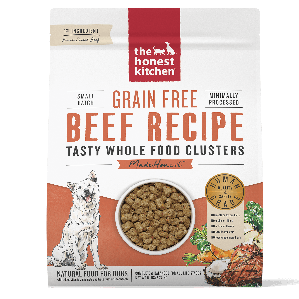 The Honest Kitchen The Honest Kitchen GF Beef Whole Food Clusters Dry Dog Food