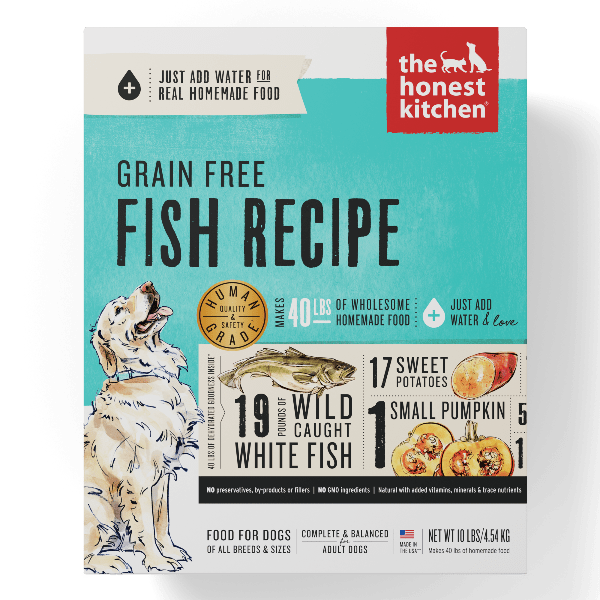 The Honest Kitchen Grain Free Fish Recipe Dehydrated Dog Food