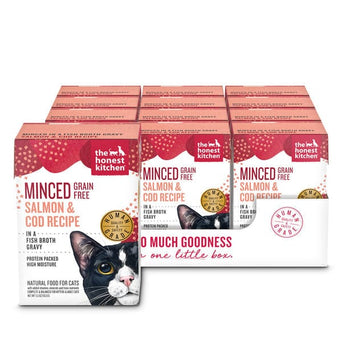 The Honest Kitchen The Honest Kitchen Minced Salmon & Cod in Bone Broth Gravy