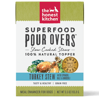 The Honest Kitchen The Honest Kitchen Superfood Pour Overs Turkey Stew Meal Enhancer For Dogs