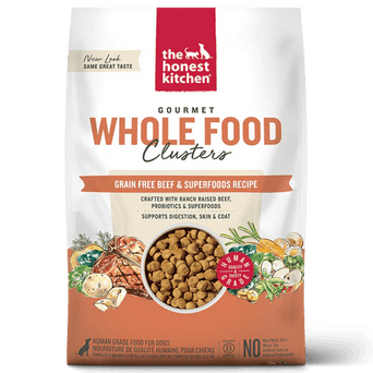 The Honest Kitchen The Honest Kitchen Whole Food Clusters | Grain Free Beef Dry Dog Food