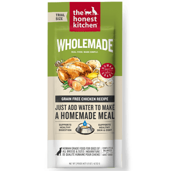 The Honest Kitchen The Honest Kitchen WholeMade Grain Free Chicken Recipe Dehydrated Dog Food