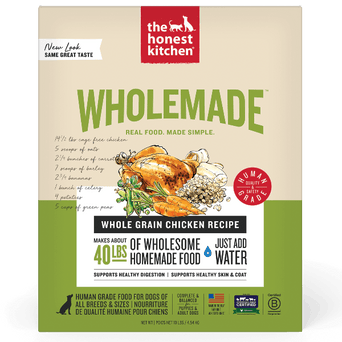 The Honest Kitchen The Honest Kitchen WholeMade Whole Grain Chicken Recipe Dehydrated Dog Food