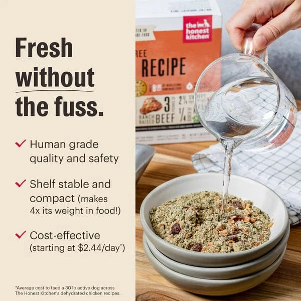 The Honest Kitchen The Honest Kitchen WholeMade | Whole Grain Turkey Recipe Dehydrated Dog Food, 10lb (SPECIAL ORDER ITEM)